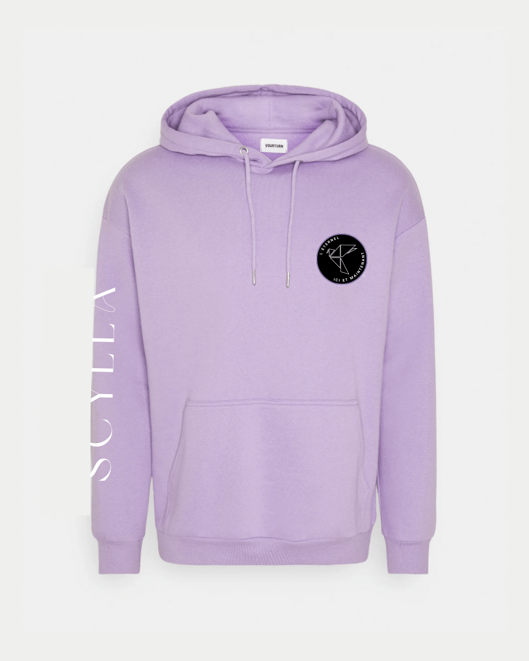 Hoodie Lilas SCYLLA - "ÉTERNEL"