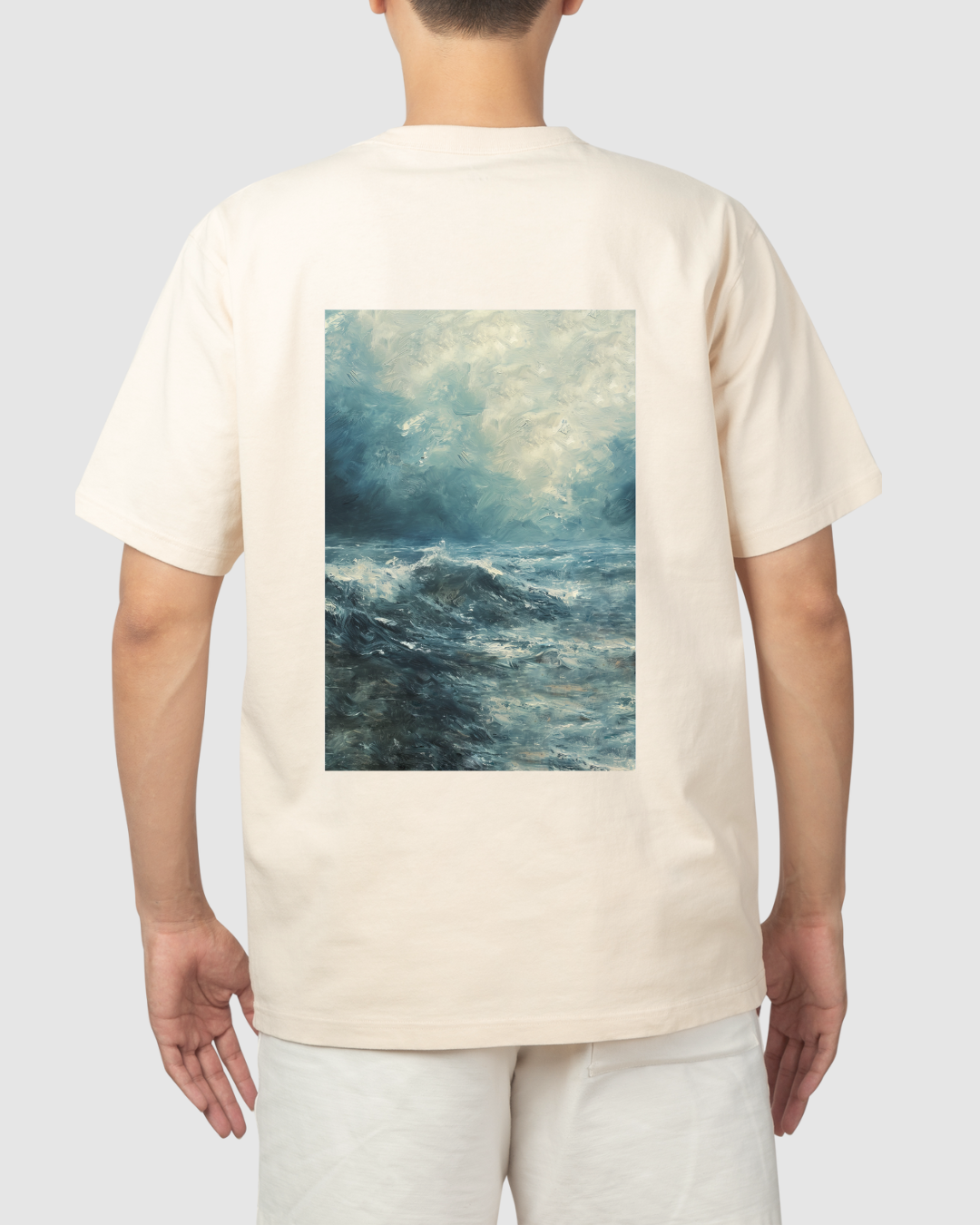 T-shirt off-white "Matière première"
