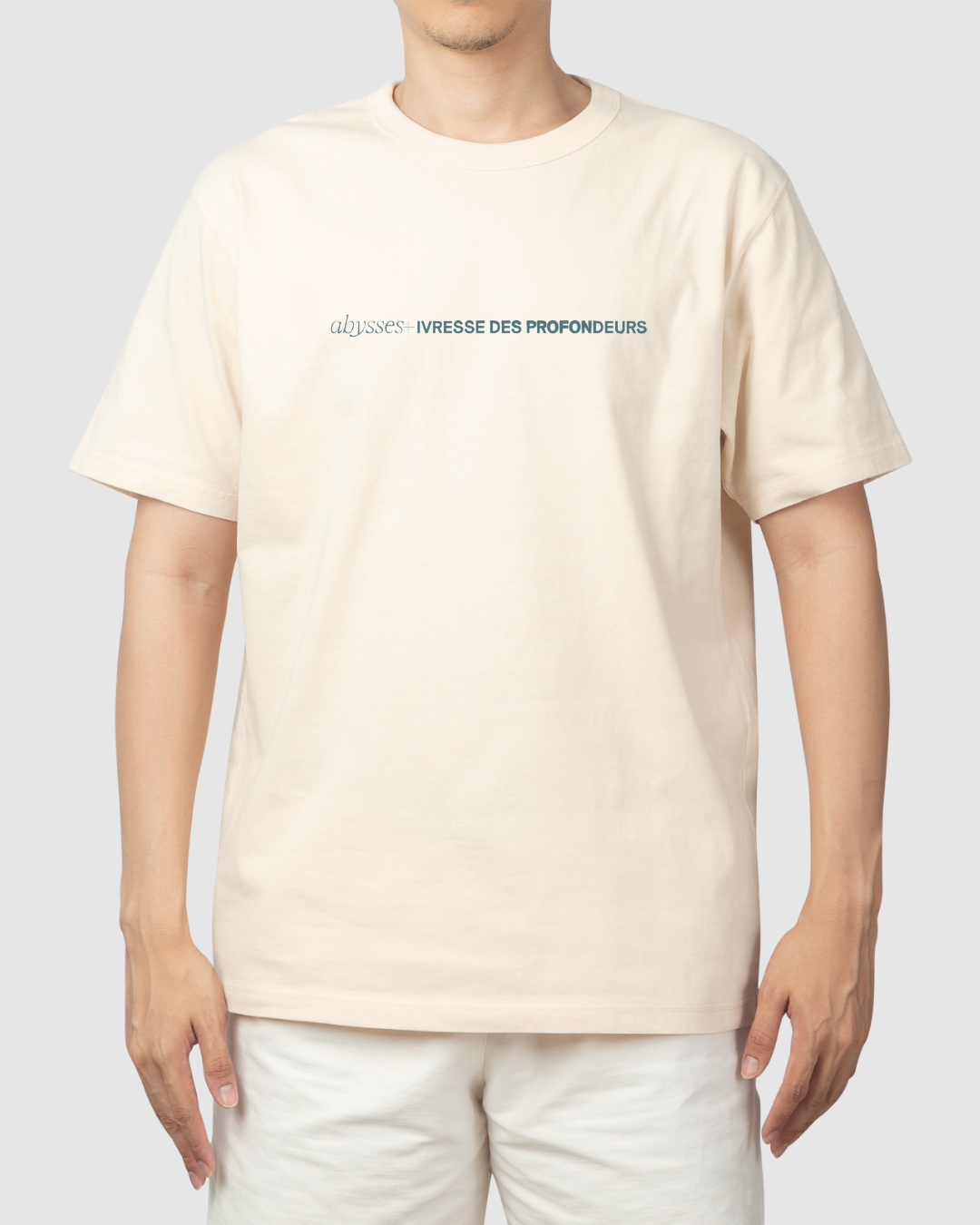 T-shirt off-white "Matière première"