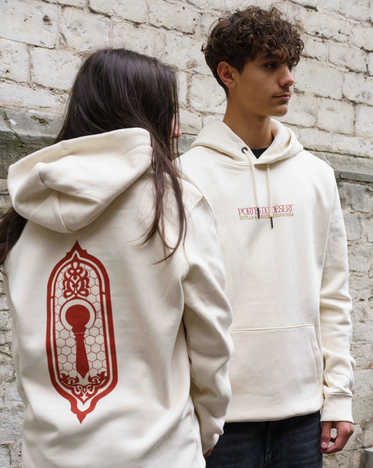 Hoodie Sable "Portes du désert"